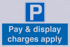 Pay & display charges apply